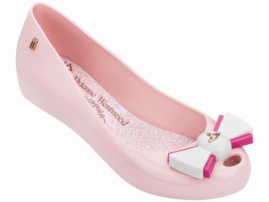 Bailarinas Melissa Vivienne Westwood Ultragirl Bow Orb Mujer - Rosas Claro - Argentina WDO-520739